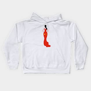 China Woman Kids Hoodie